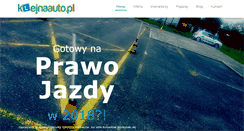 Desktop Screenshot of klejnaauto.pl